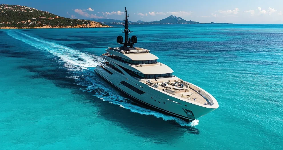 Mega yachts