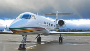 private jet interior