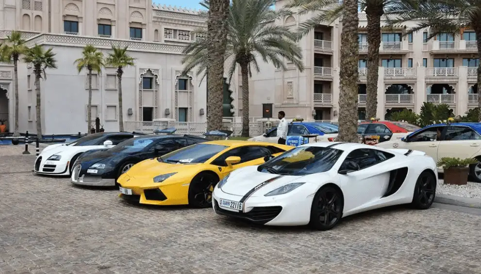 Supercars in UAE
